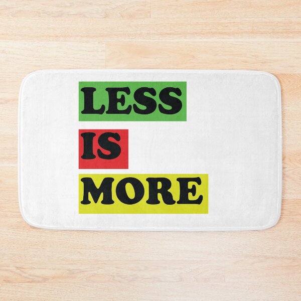Item preview, Less is More Quotation in Text - Typography Design  designed and sold by artofayaz.