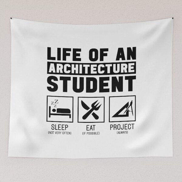 Item preview, Architect Job Life On An Architecture Student designed and sold by tshirtconcepts.