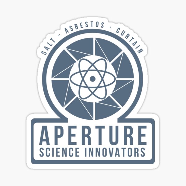 Aperture Science Innovators-Logo Sticker