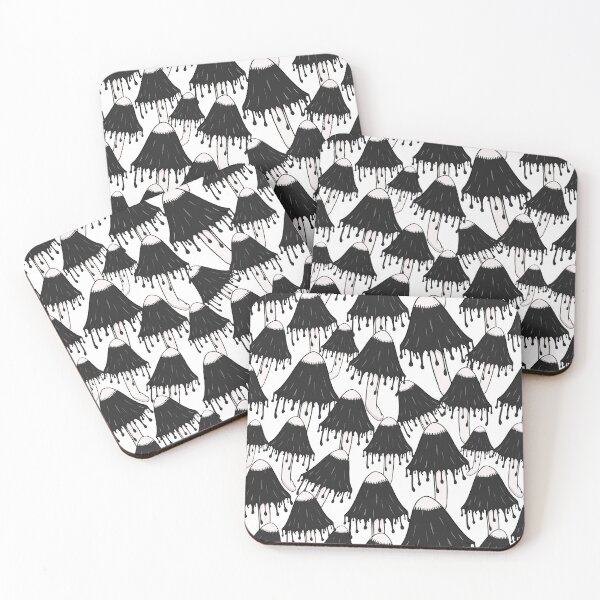 Item preview, Creepy Mushroom Field Pattern designed and sold by CreativeDraws42.