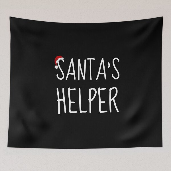 Item preview, Santa's Helper Little Santa Claus Hat Cute Christmas Elf Elves designed and sold by ArtistryPrint.
