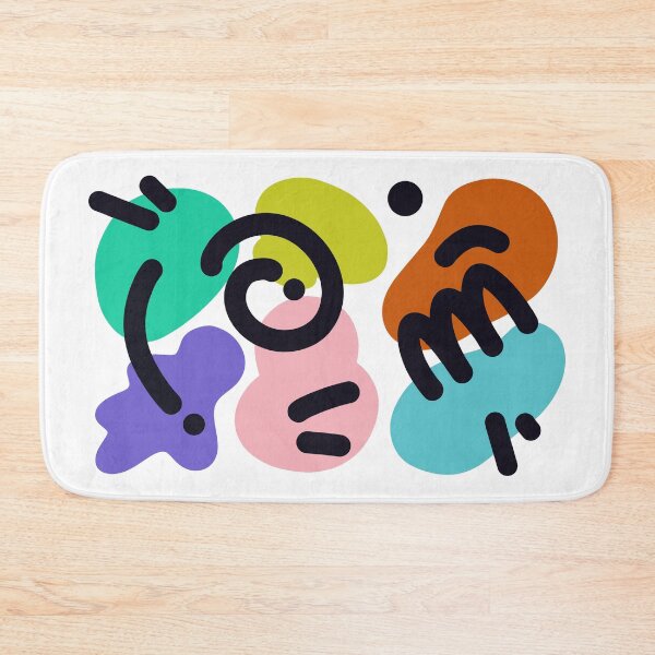 Item preview, Fun colored shapes II designed and sold by ms-studioo.