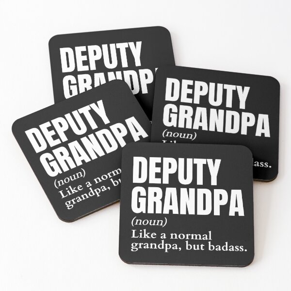 Item preview, Funny Badass Deputy Grandpa Definition designed and sold by EndlessFreedom.