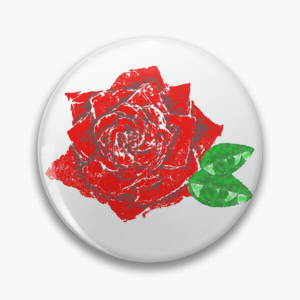 Item preview, Red Rose with Leaf  designed and sold by KatMicari.