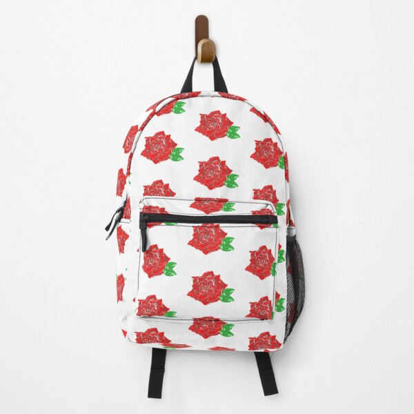 Item preview, Red Rose with Leaf designed and sold by KatMicari.