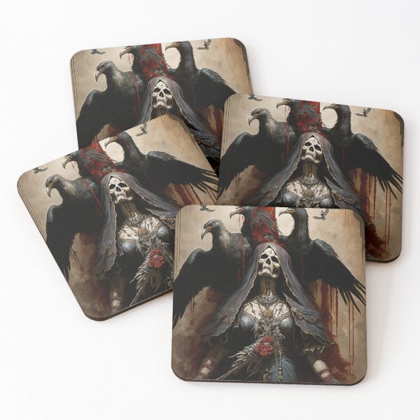Item preview, Nuestra Señora de la Santa Muerte designed and sold by The-Dark-Art.