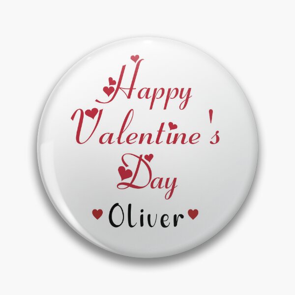 Item preview, Funny Happy Valentine's Day Oliver designed and sold by LiteforART.