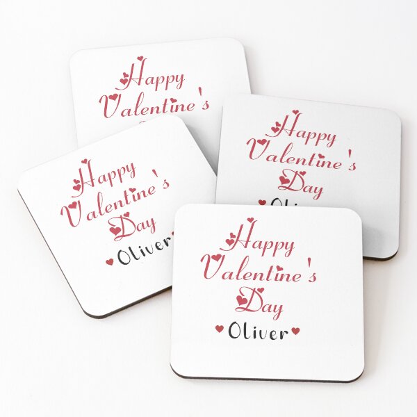 Item preview, Funny Happy Valentine's Day Oliver designed and sold by LiteforART.
