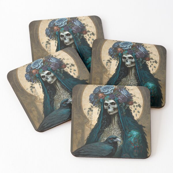 Item preview, Mother Death Nuestra Señora de la Santa designed and sold by The-Dark-Art.