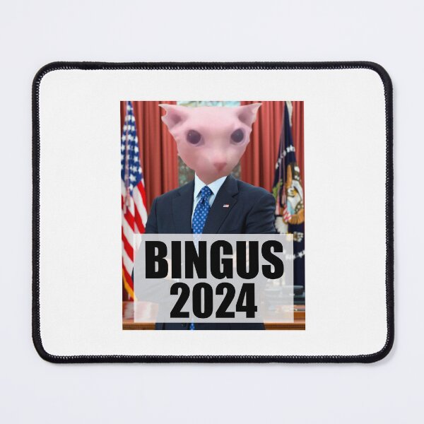 Item preview, Bingus 2024 funny cat meme political designed and sold by Sydscriv.