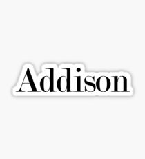 Addison Sticker