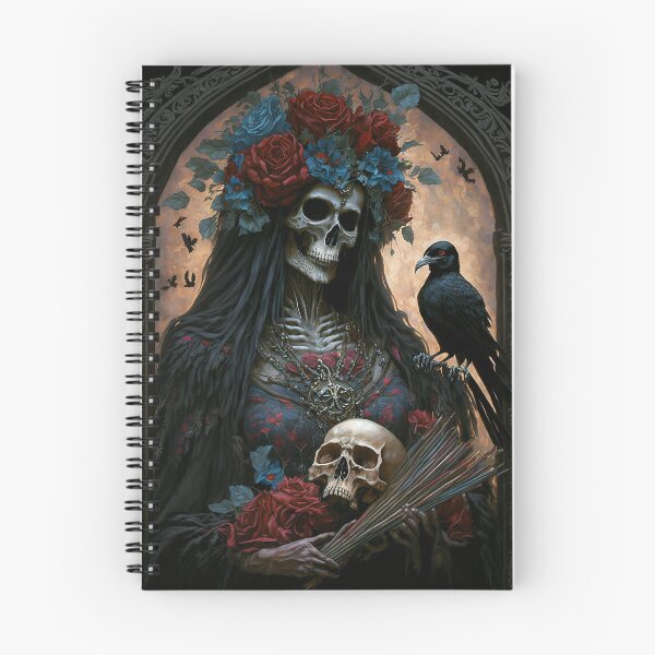 Item preview, Nuestra Señora de la Santa Muerte designed and sold by The-Dark-Art.