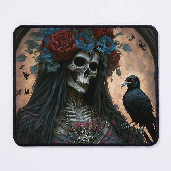Item preview, Nuestra Señora de la Santa Muerte designed and sold by The-Dark-Art.