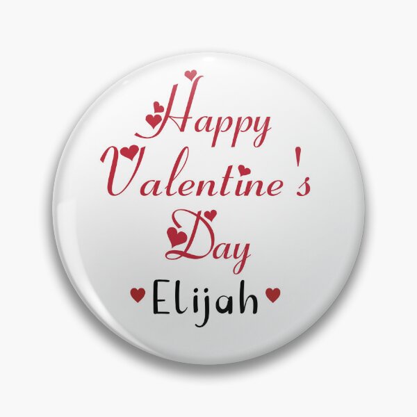 Item preview, Funny Happy Valentine's Day Elijah designed and sold by LiteforART.