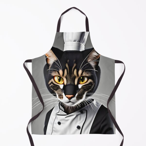Item preview, Chef Cat - Modern Digital Art designed and sold by Ai-michiart.