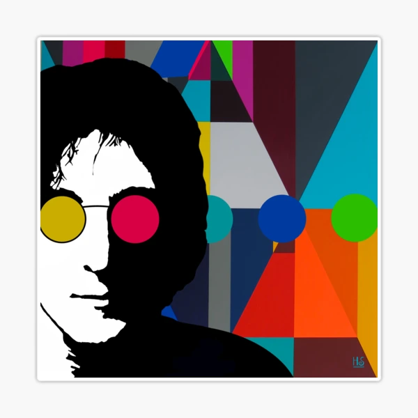 Love Is Real Sticker John Lennon Official Store, John Real