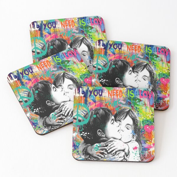 Item preview, Pop art a la Banksy designed and sold by Helt-Sort.
