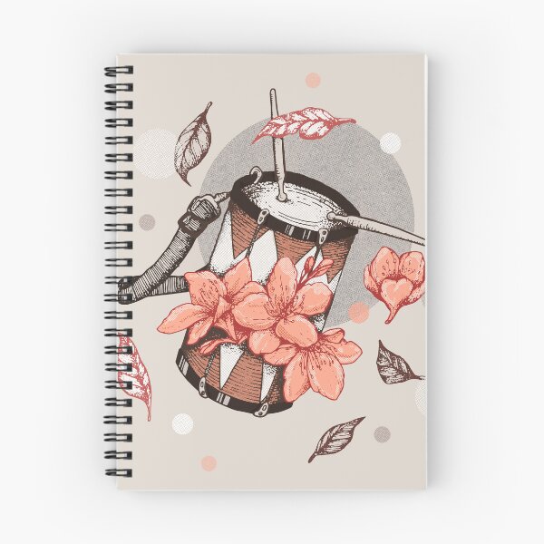 Item preview, Drum and flowers designed and sold by Rômulo Queiroz.