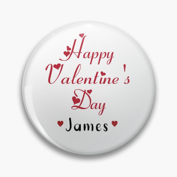 Item preview, Funny Happy Valentine's Day James designed and sold by LiteforART.
