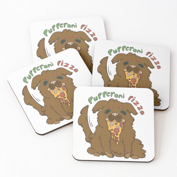 Item preview, Pupperoni pizza ?  designed and sold by Peachy-gremlin.