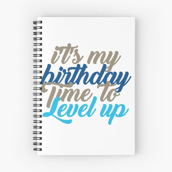 Item preview, It's My Birthday Time To Level Up! designed and sold by T-ShirtRevolt.