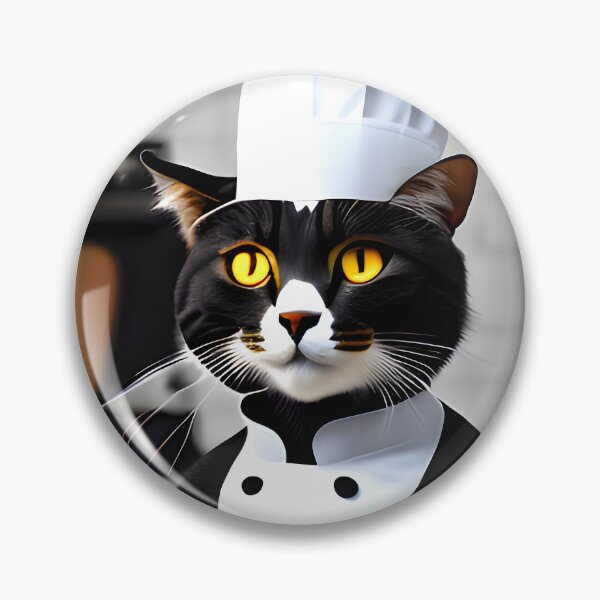 Item preview, Chef Cat - Modern Digital Art designed and sold by Ai-michiart.