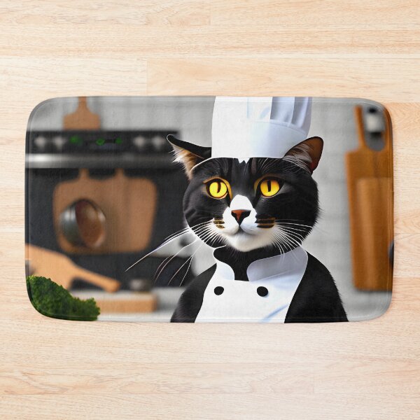 Item preview, Chef Cat - Modern Digital Art designed and sold by Ai-michiart.