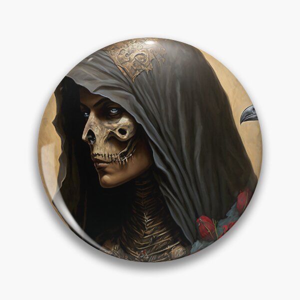 Item preview, Nuestra Señora de la Santa Muerte designed and sold by The-Dark-Art.