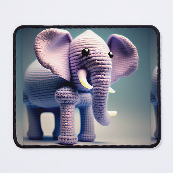 Item preview, Beautiful Crochet Elephant designed and sold by Planetporridge.