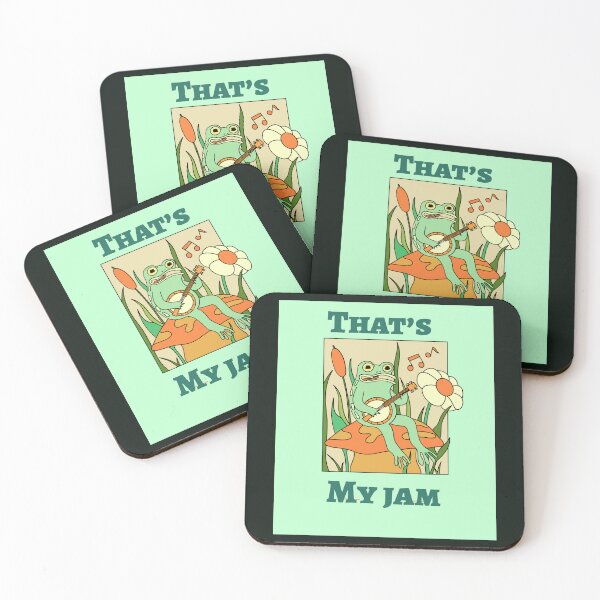 Item preview, That's my jam frog design designed and sold by Juliet  Thomas.