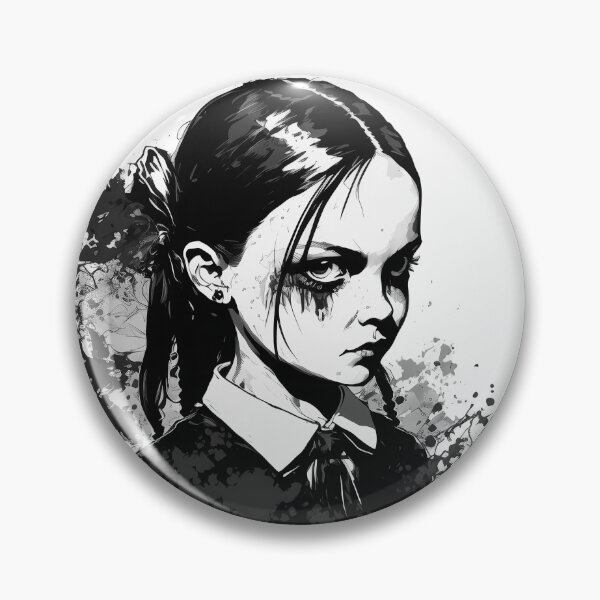 Item preview, Lillian, Young Goth Girl designed and sold by Electric-Llama.