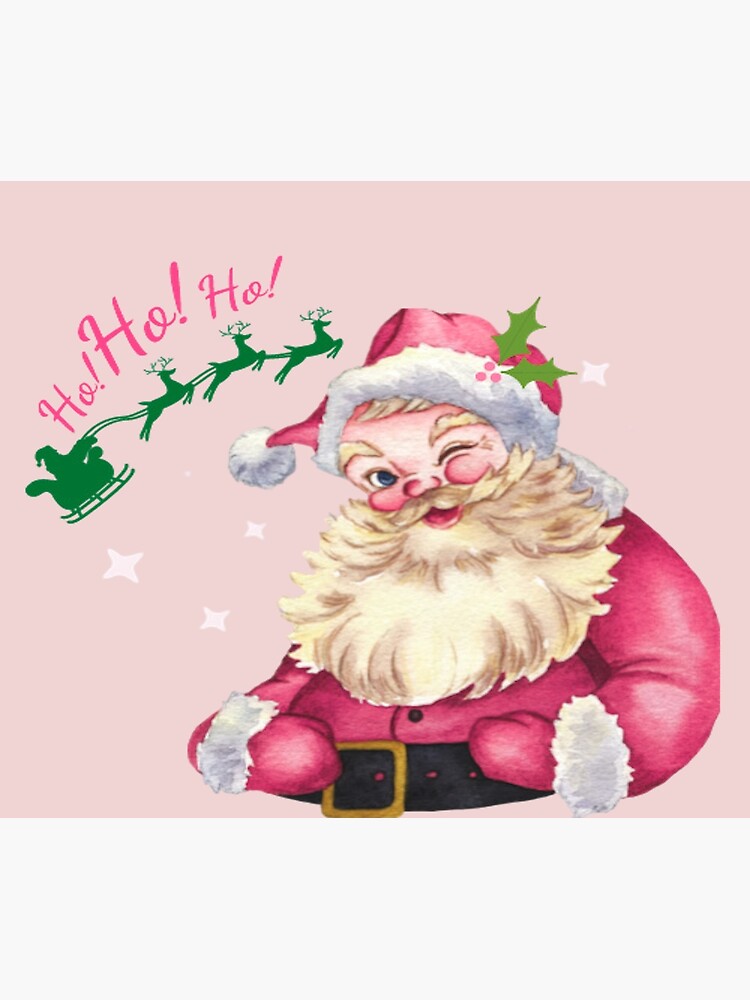 2023 New Pink Christmas Pillow Covers Pink Linen Santa Claus Pillow Cover  Cute Christmas Cartoon Printed Pillow Covers