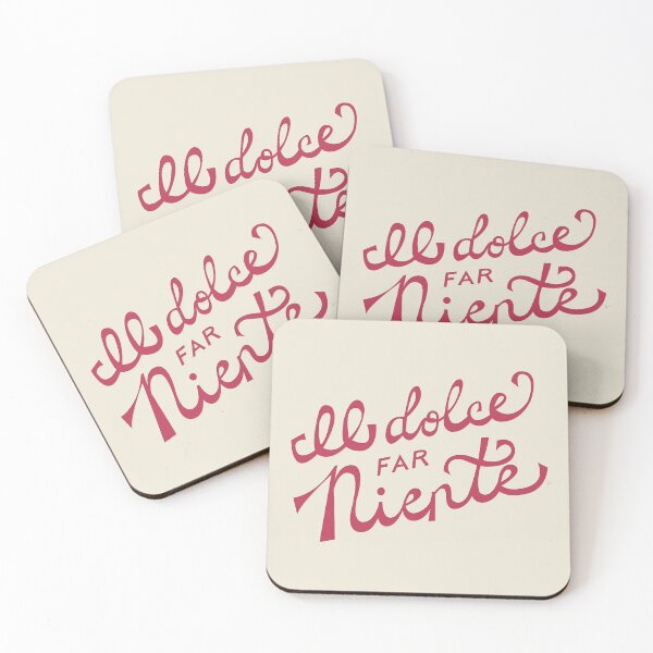 Item preview, Il dolce far niente (The sweetness of doing nothing) - Viva Magenta designed and sold by Lyman Creative Co..