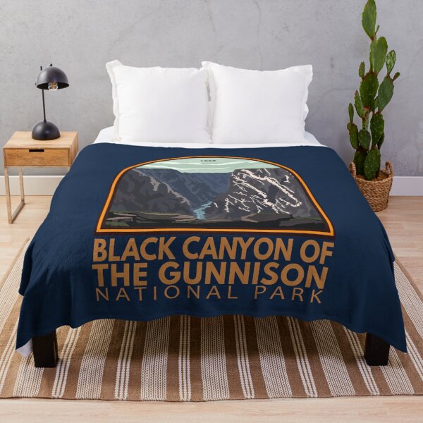 Item preview, Black Canyon Of The Gunnison National Park Vintage Emblem designed and sold by KrisSidDesigns.