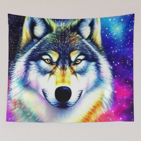 Item preview, Galaxy Wolf 7 designed and sold by MMwolfdogden.