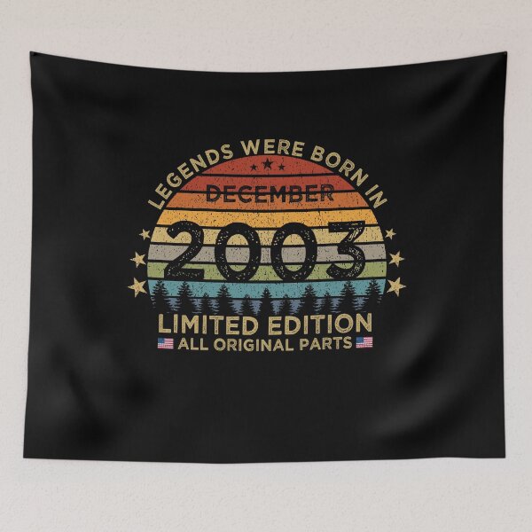 Item preview, Legends Were Born In December 2003 Limited Edition Patriotic designed and sold by cssdru.
