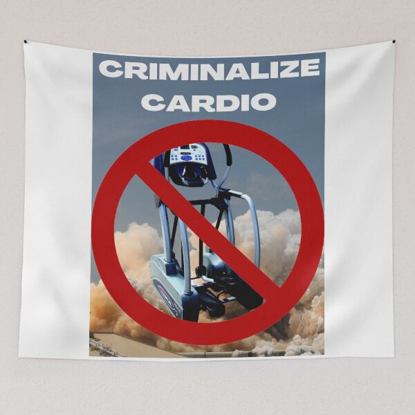 Item preview, Criminalize Cardio designed and sold by joshemf.