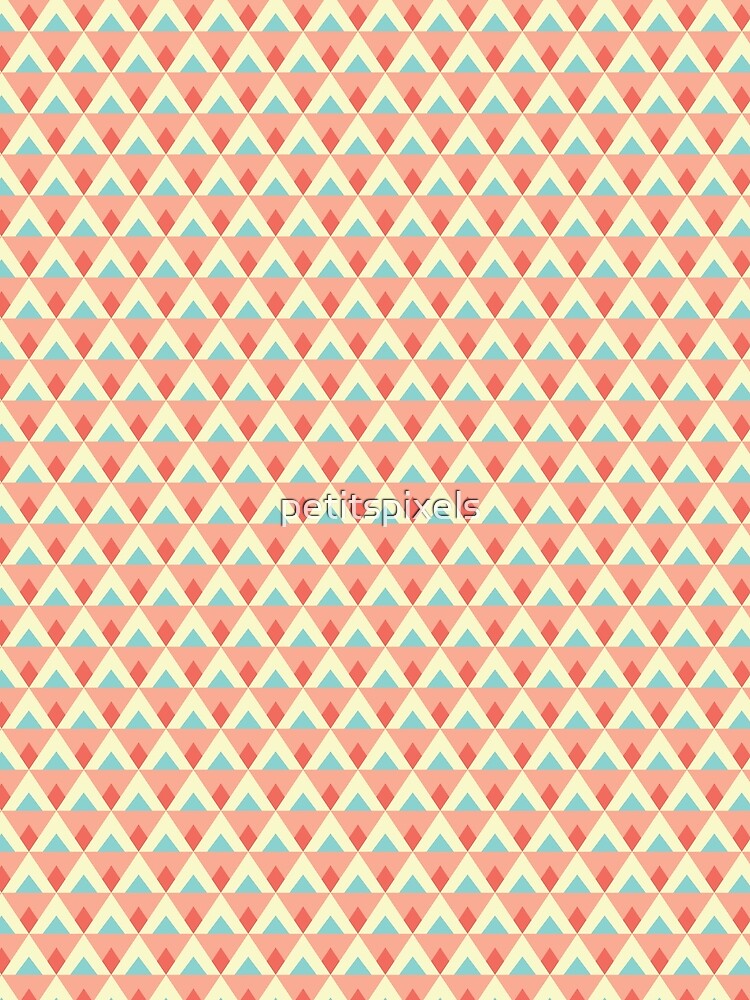 Thumbnail 5 of 5, Graphic T-Shirt, Triangles and diamonds designed and sold by petitspixels.
