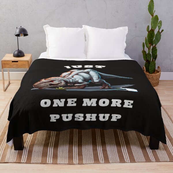 Item preview, Just One More Pushup T Rex Style designed and sold by offtherez.