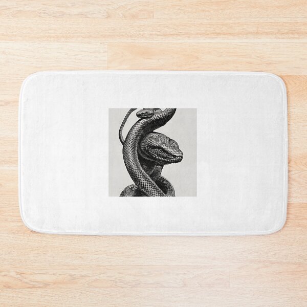 Item preview, DOUBLE SNAKE HEAD PRINT designed and sold by NAOMIS-HEXES.