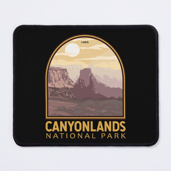 Item preview, Canyonlands National Park Vintage Emblem designed and sold by KrisSidDesigns.