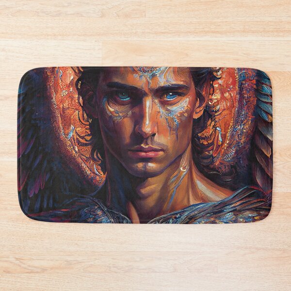 Item preview, Archangel Azrael Illustration designed and sold by OccultDreams.