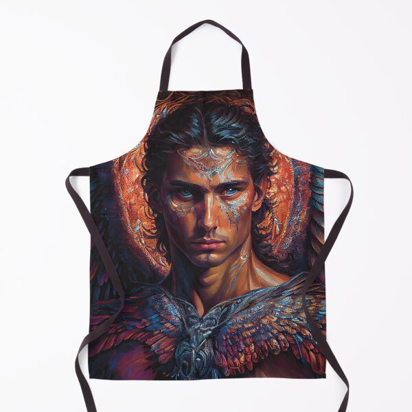 Item preview, Archangel Azrael Illustration designed and sold by OccultDreams.