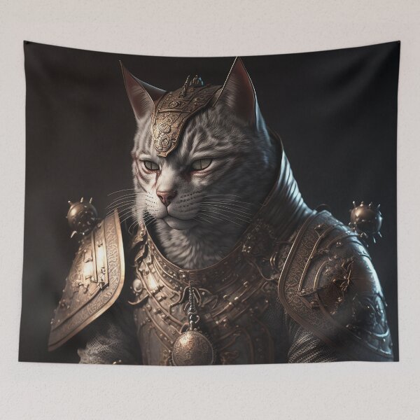 Item preview, Cat Knight V1 designed and sold by GummywormDesign.