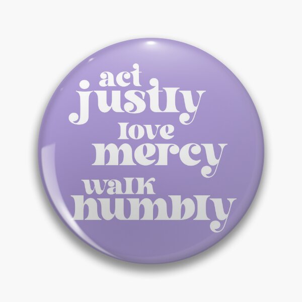 Item preview, Act Justly, Love Mercy, Walk Humbly - social justice Bible (retro white text) designed and sold by Ofeefee.