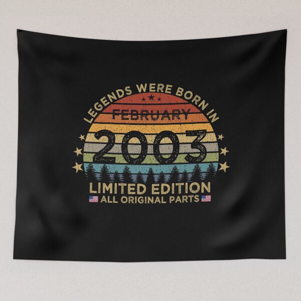 Item preview, Legends Were Born In February 2003 Limited Edition Patriotic designed and sold by cssdru.