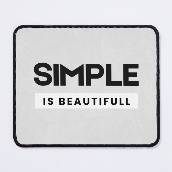 Item preview, Simple is beautiful designed and sold by Phoebe (meaning radiant) Millie.