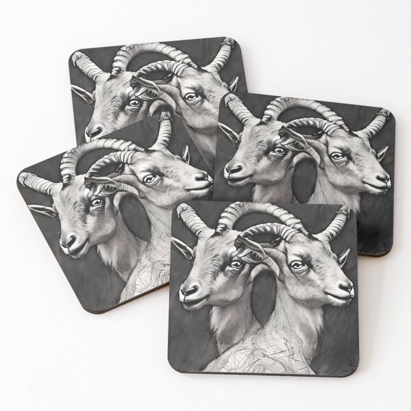Item preview, TWO HEADED GOAT designed and sold by NAOMIS-HEXES.