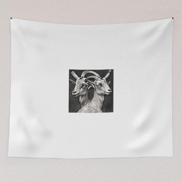 Item preview, TWO HEADED GOAT designed and sold by NAOMIS-HEXES.
