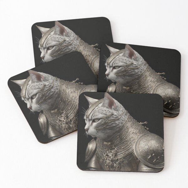 Item preview, Cat Knight V2 designed and sold by GummywormDesign.